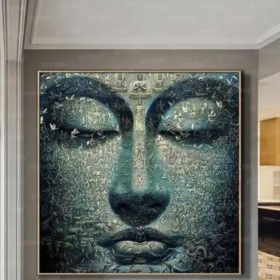 Tranh Phật giáo treo tường đẹp hợp phong thủy – MS4355