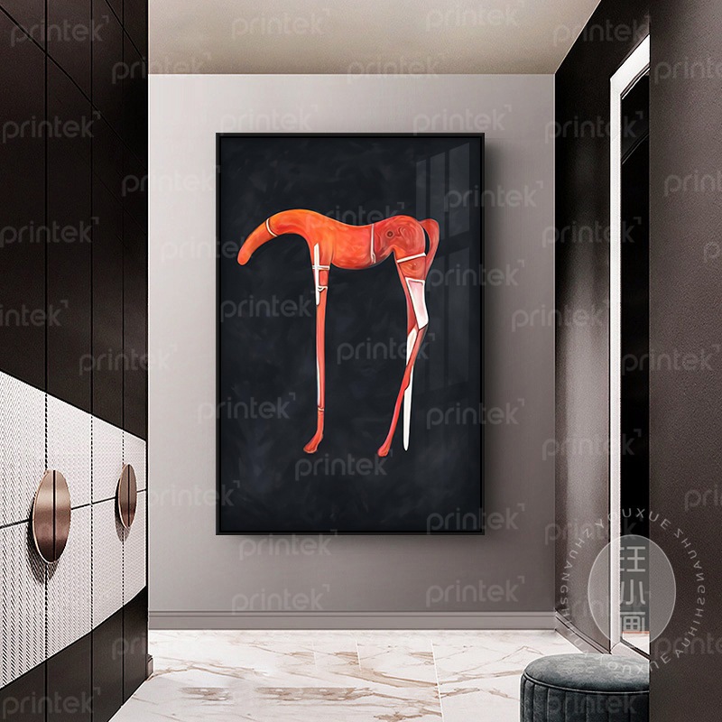 Tranh trừu tượng con ngựa - TT3155