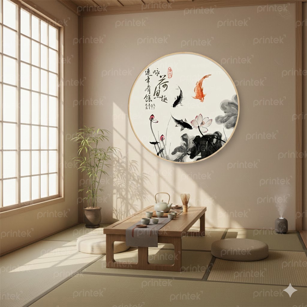 Tranh "Cửu Ngư Quần Hội"