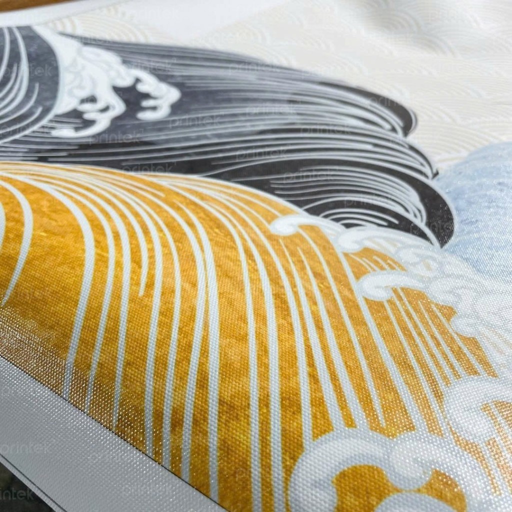 Tranh in trên vải canvas công nghệ in UV