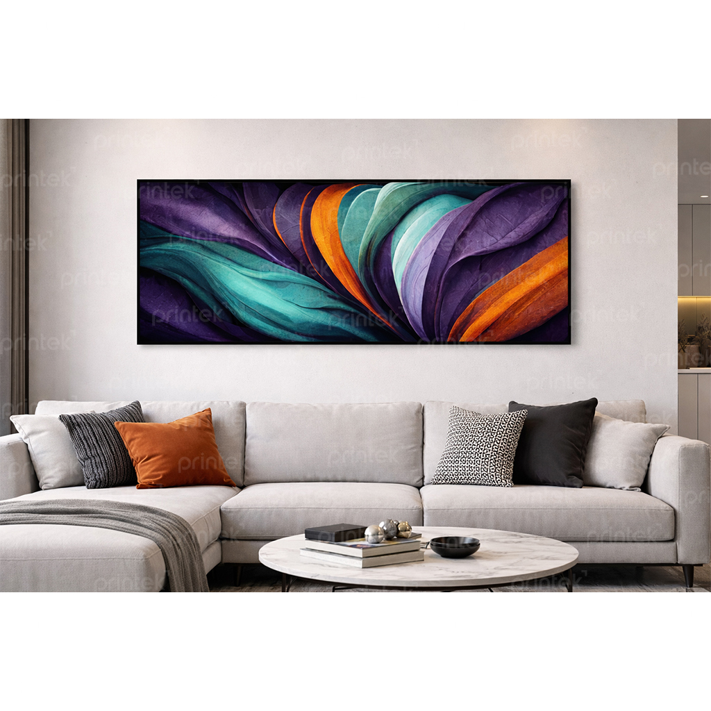 Tranh trừu tượng, đã có khung - ADB937