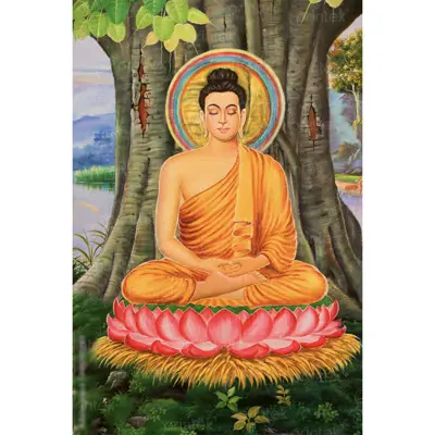 Tranh Phật đã có khung - ADB12