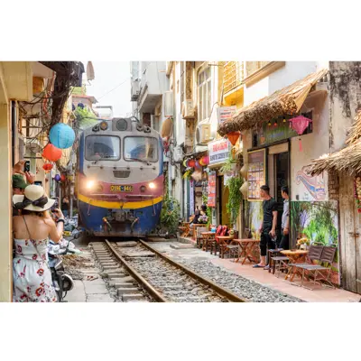 Tranh canvas Hà Nội, đã có khung – DC-ST6267