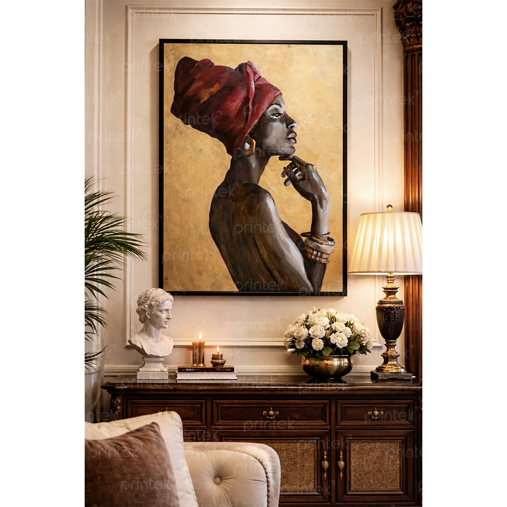 Tranh treo tường chân dung, tranh canvas - CD1501