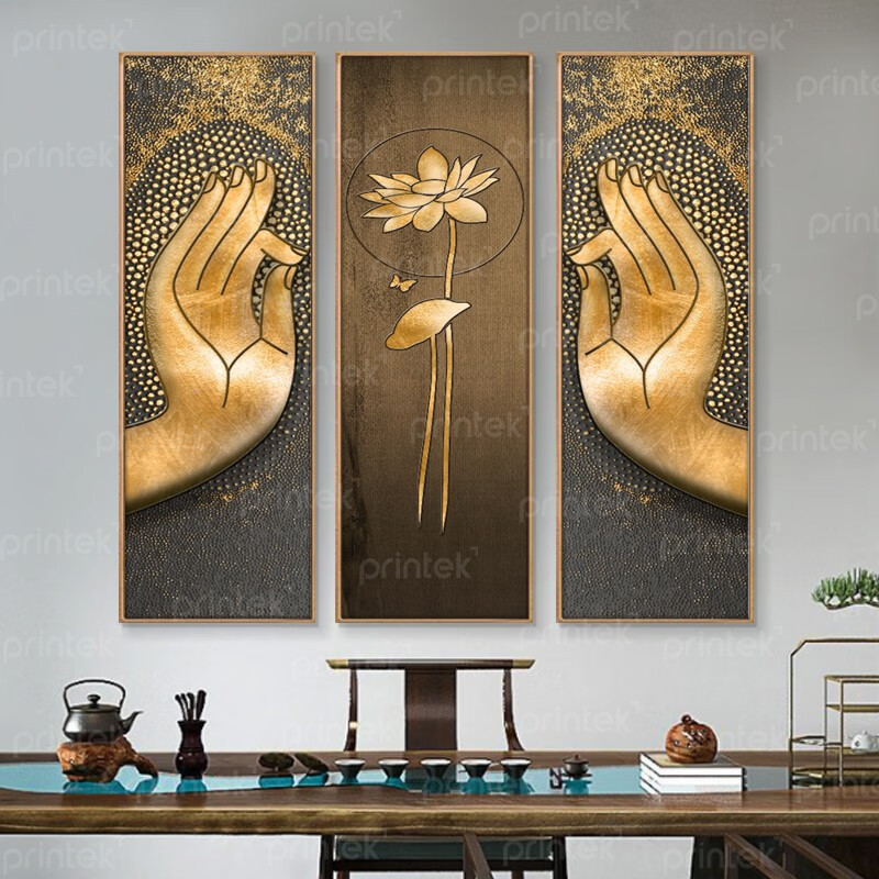 tranh trang trí treo tường phòng thờ