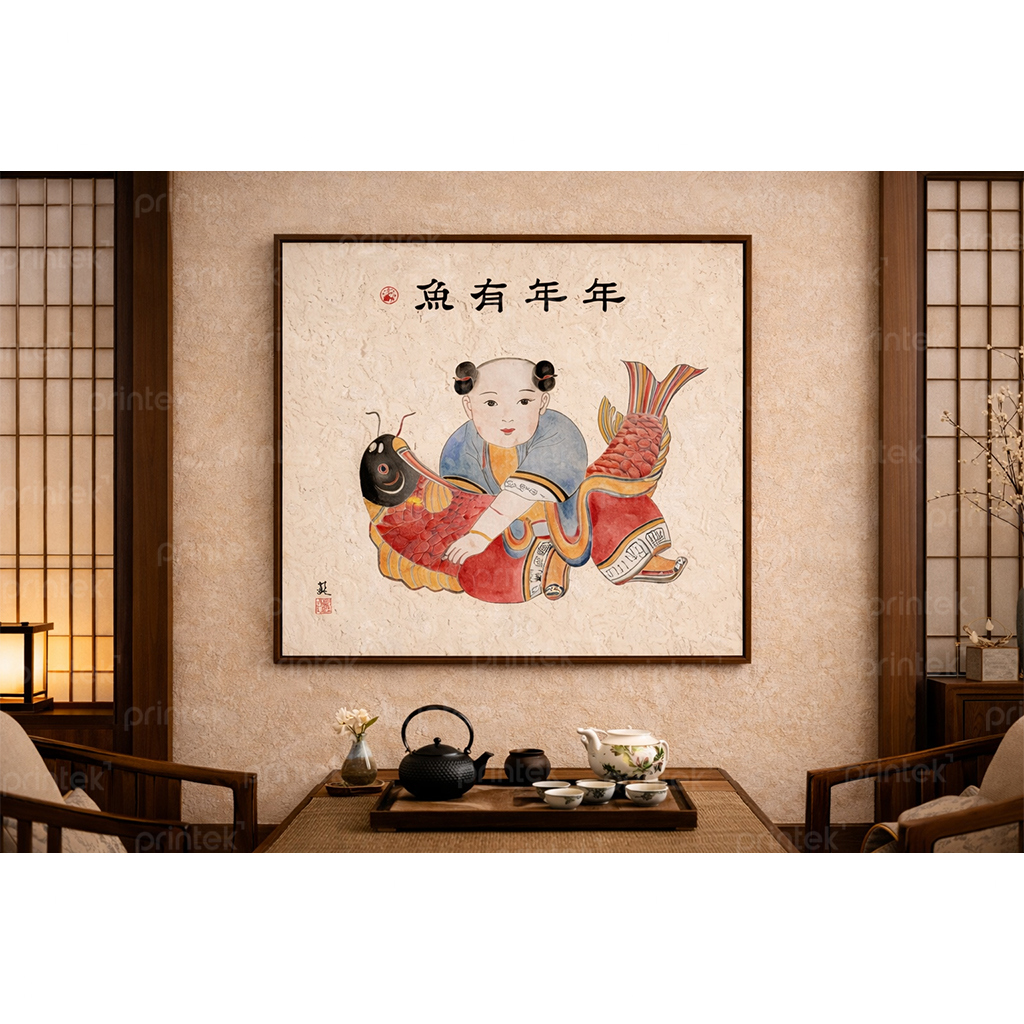 Tranh cổ truyền phong cách indochine - TB13323242