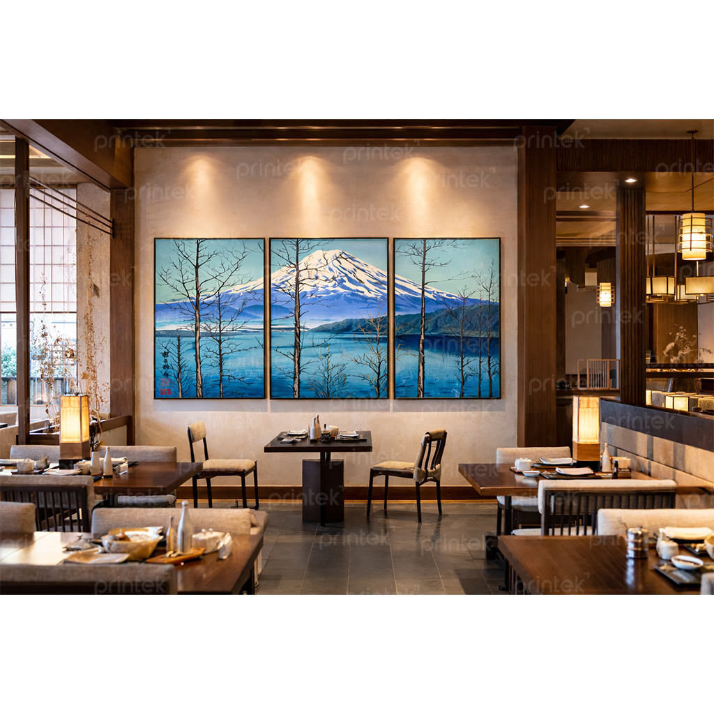 Bộ 3 tranh phong cảnh Nhật Bản - BH01691