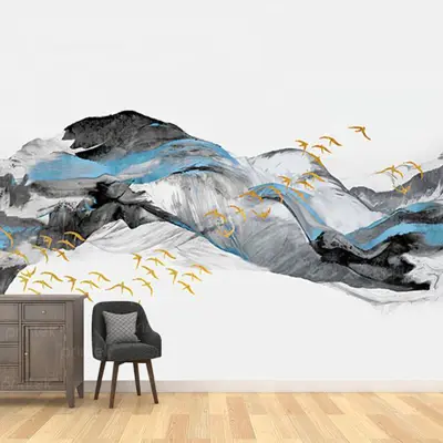 Tranh dán tường phòng khách - DT032