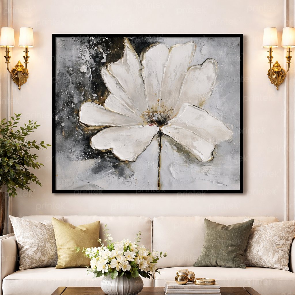 Tranh hoa, đã có khung - H4289