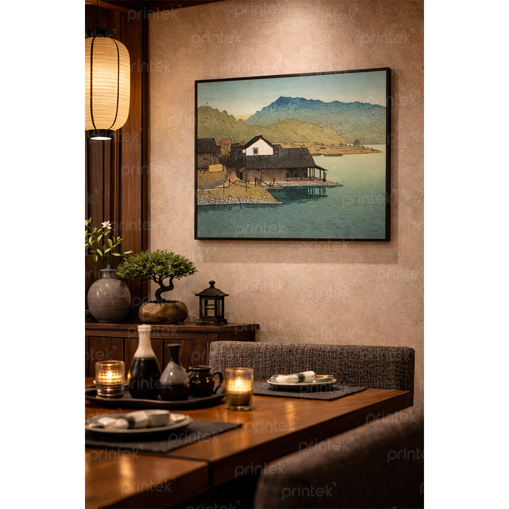 Tranh phong cảnh Nhật cổ, tranh Phù thế (Ukiyo-e) - TT1365