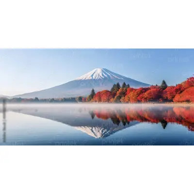 Tranh phong cảnh núi Phú Sĩ, Nhật Bản - ADB13323632