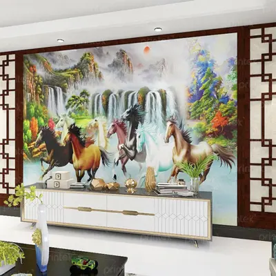 Tranh dán tường cho phòng khách - TB332458174