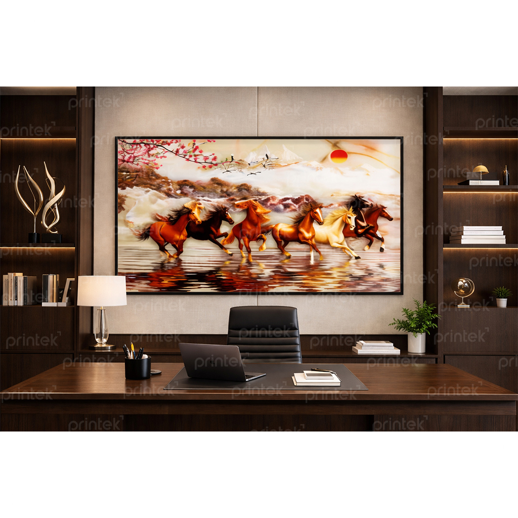 Tranh Mã đáo thành công, đã có khung – MD1705