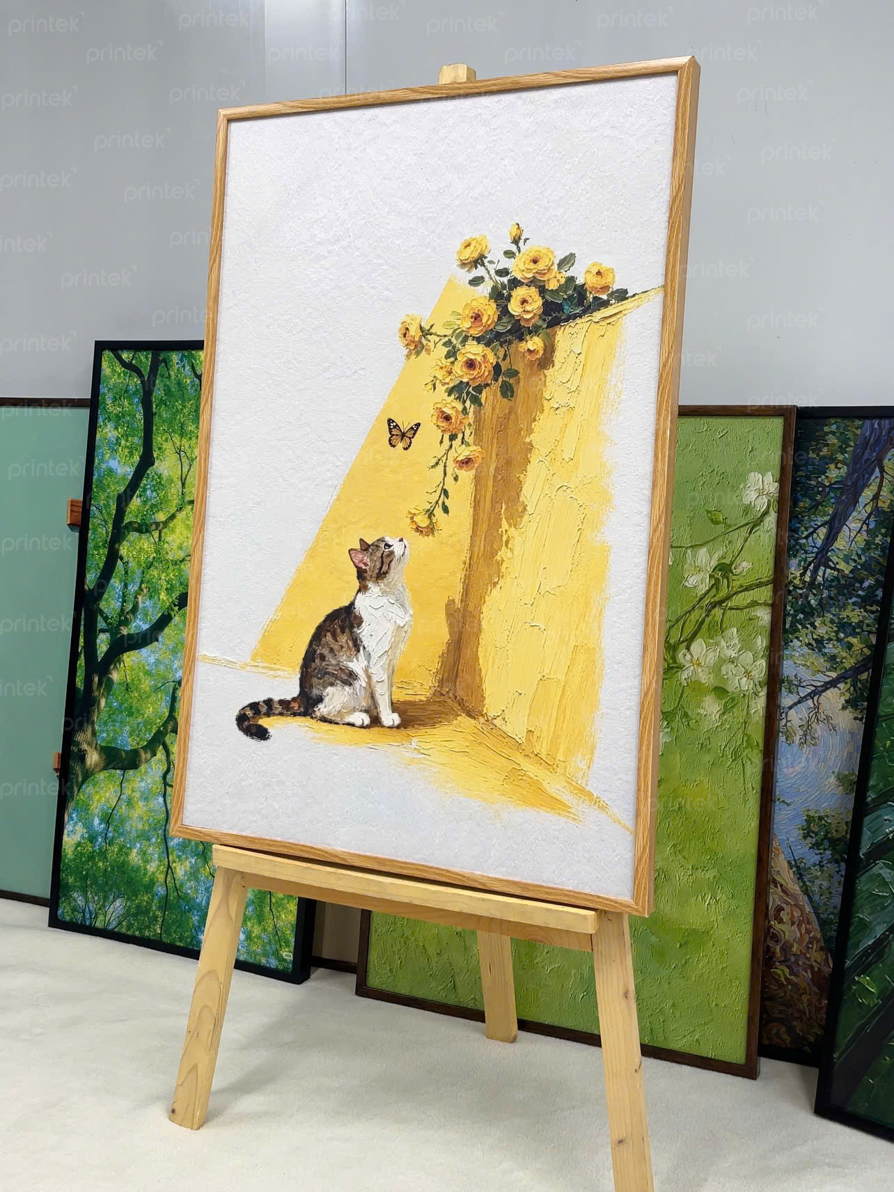 Tranh canvas trang trí phong cách hiện đại - PL015