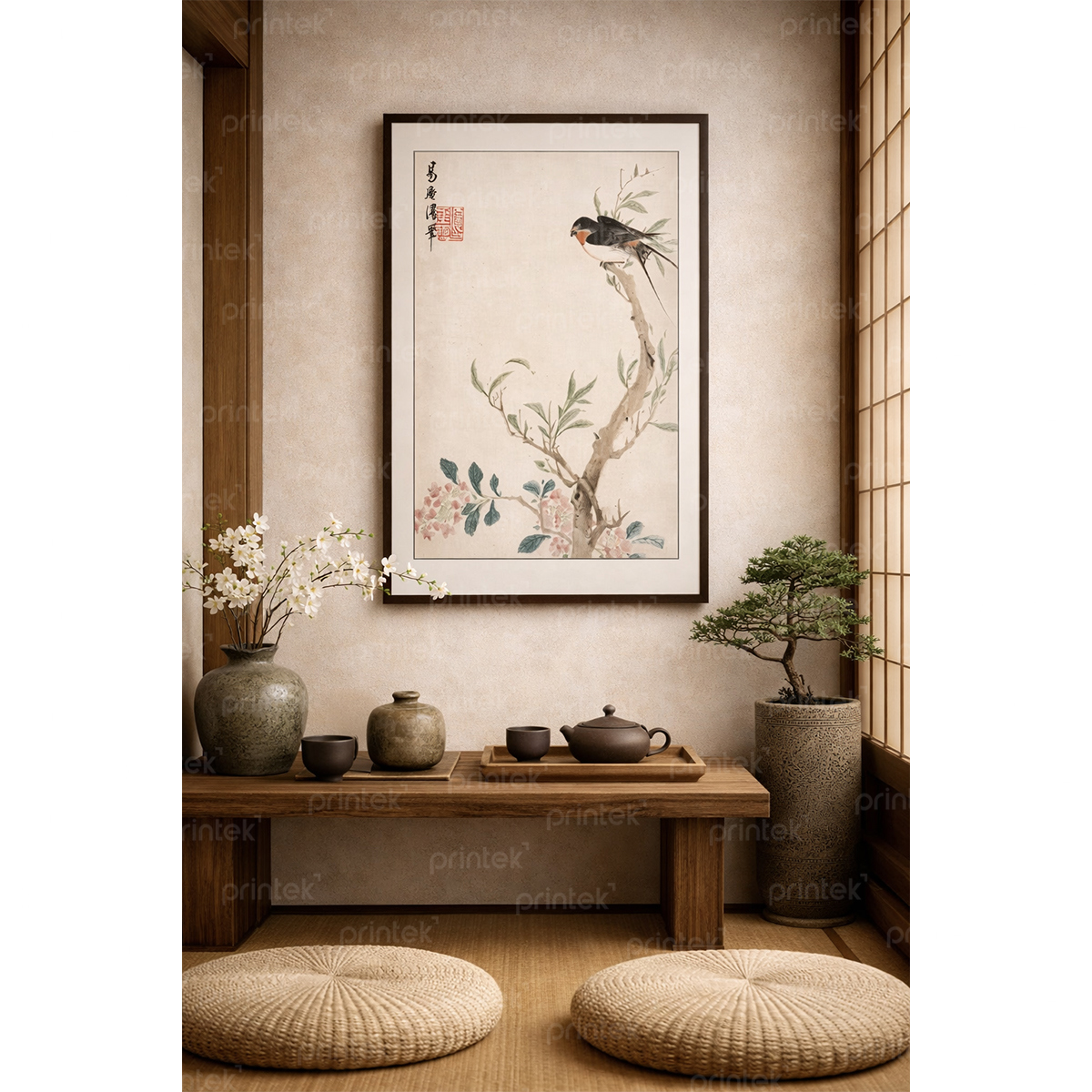 Tranh thủy mặc - TB13323524