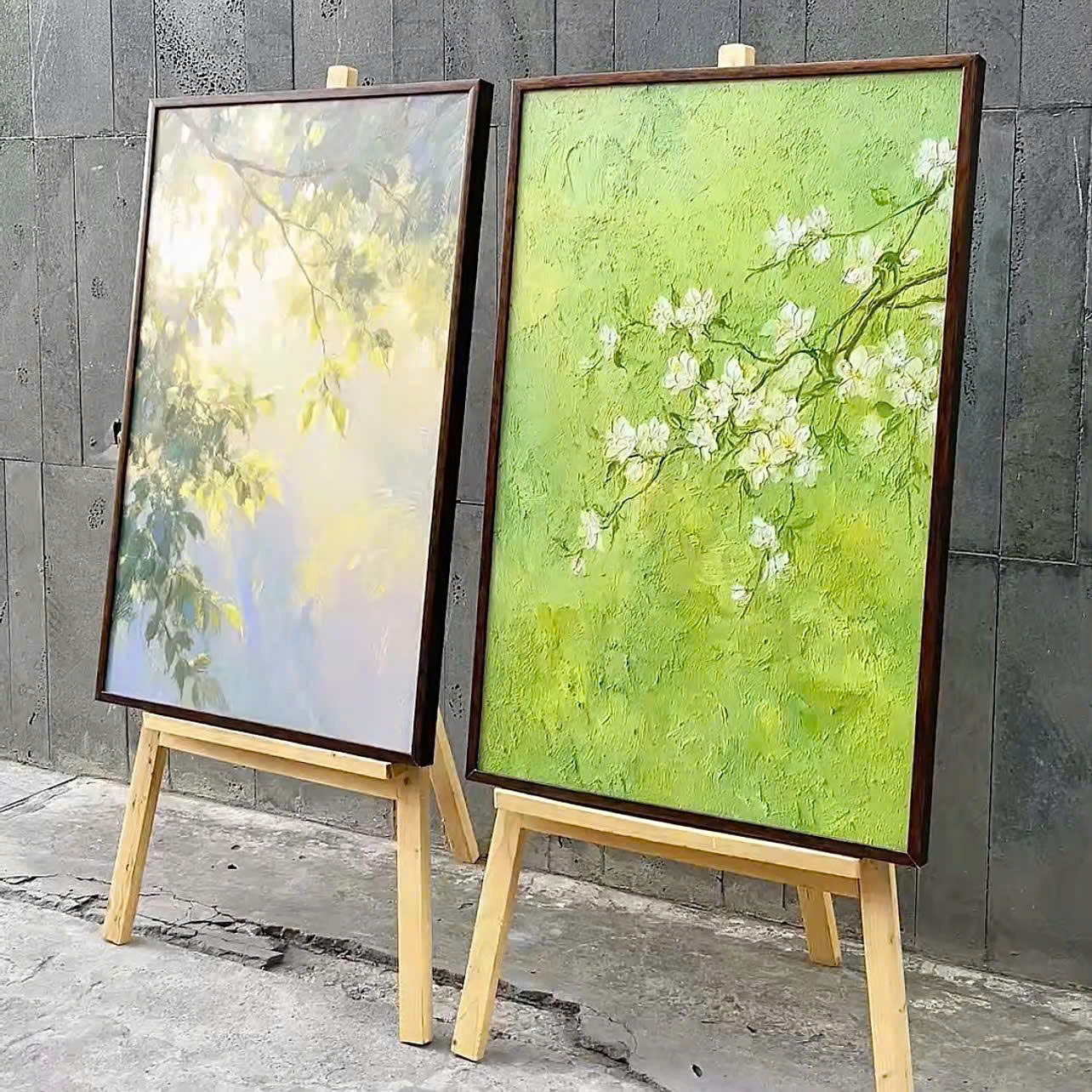 Tranh NẮNG HÈ CUỐI HẠ