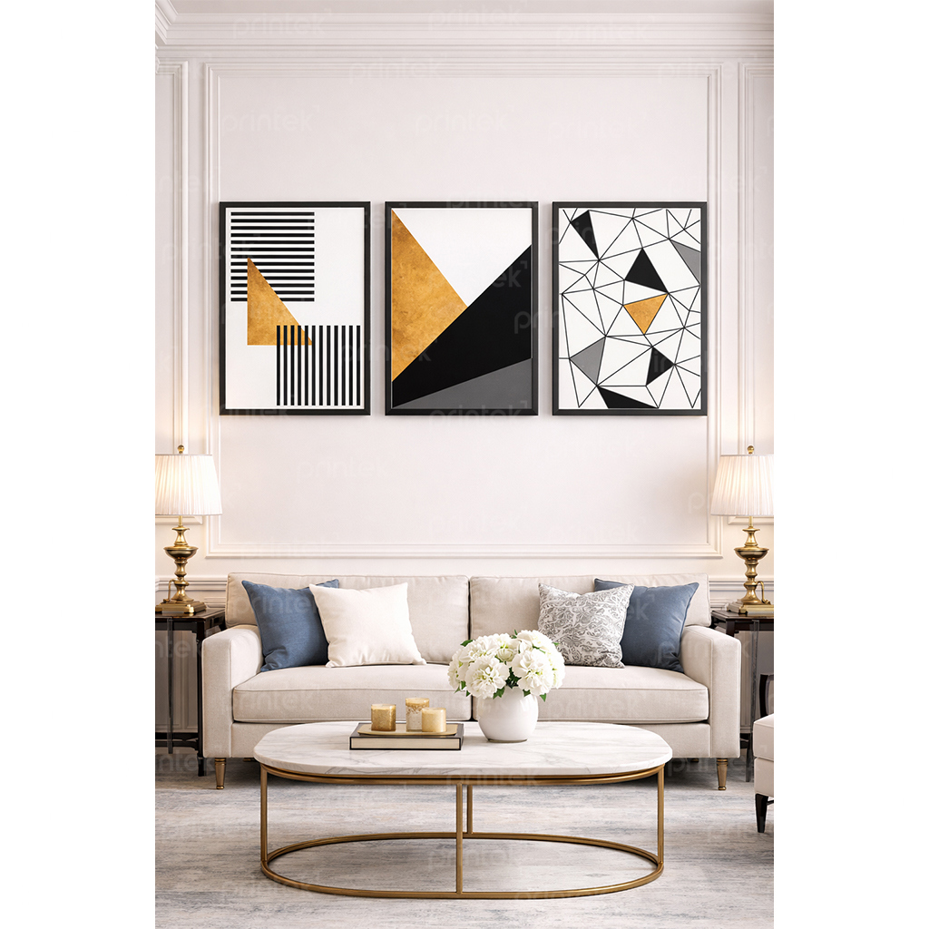 Tranh trừu tượng, đã có khung – PIN178