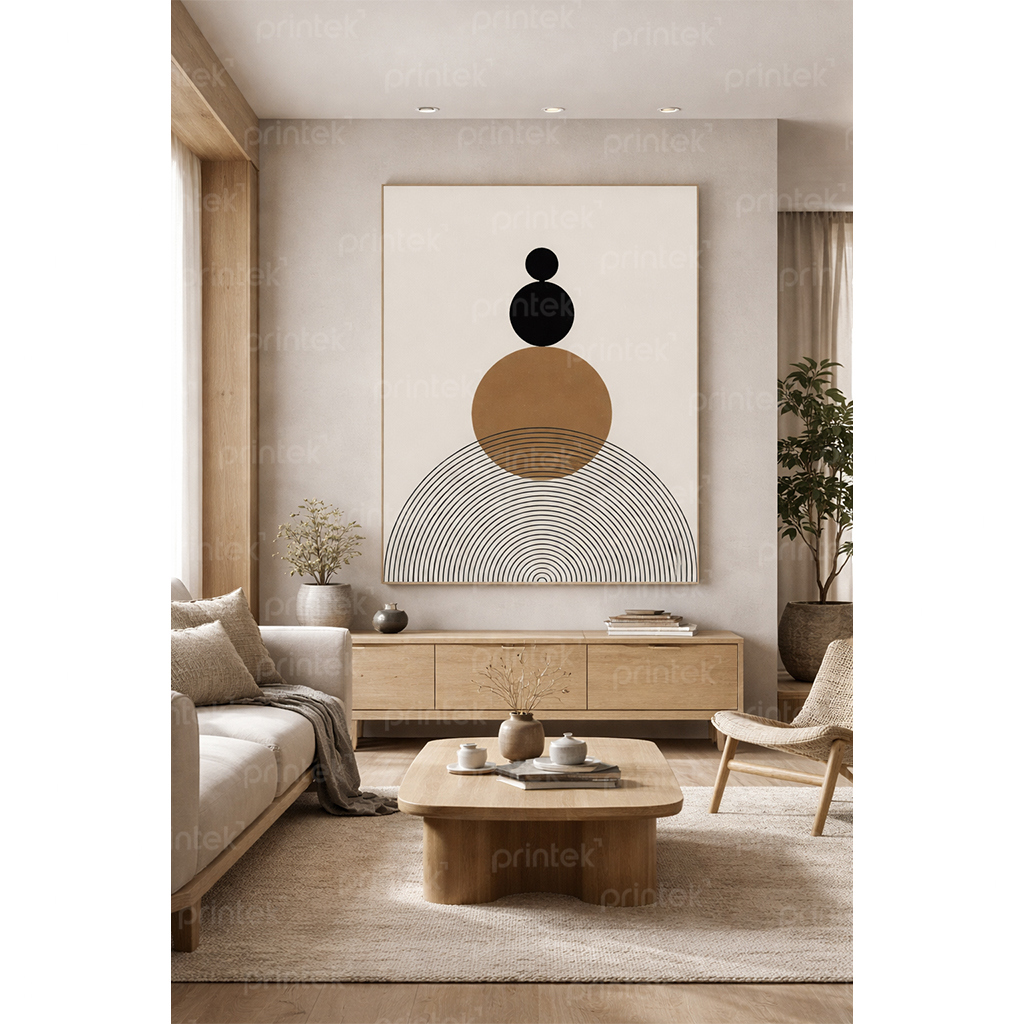 Tranh trừu tượng tối giản – ST2209112