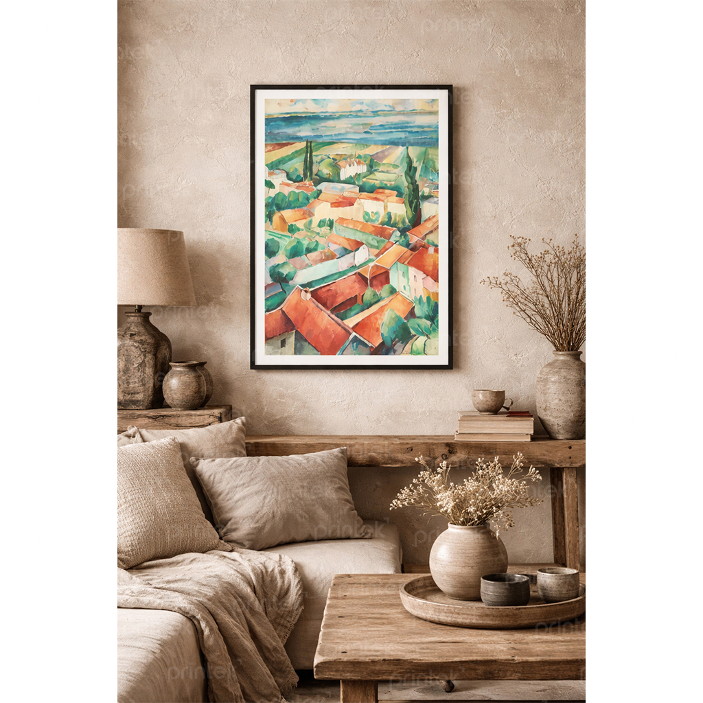 Tranh trừu tượng phong cảnh - TB13323274