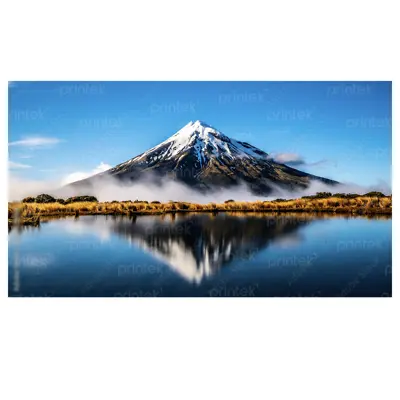 Tranh phong cảnh sông núi, đã có khung - ADB13192