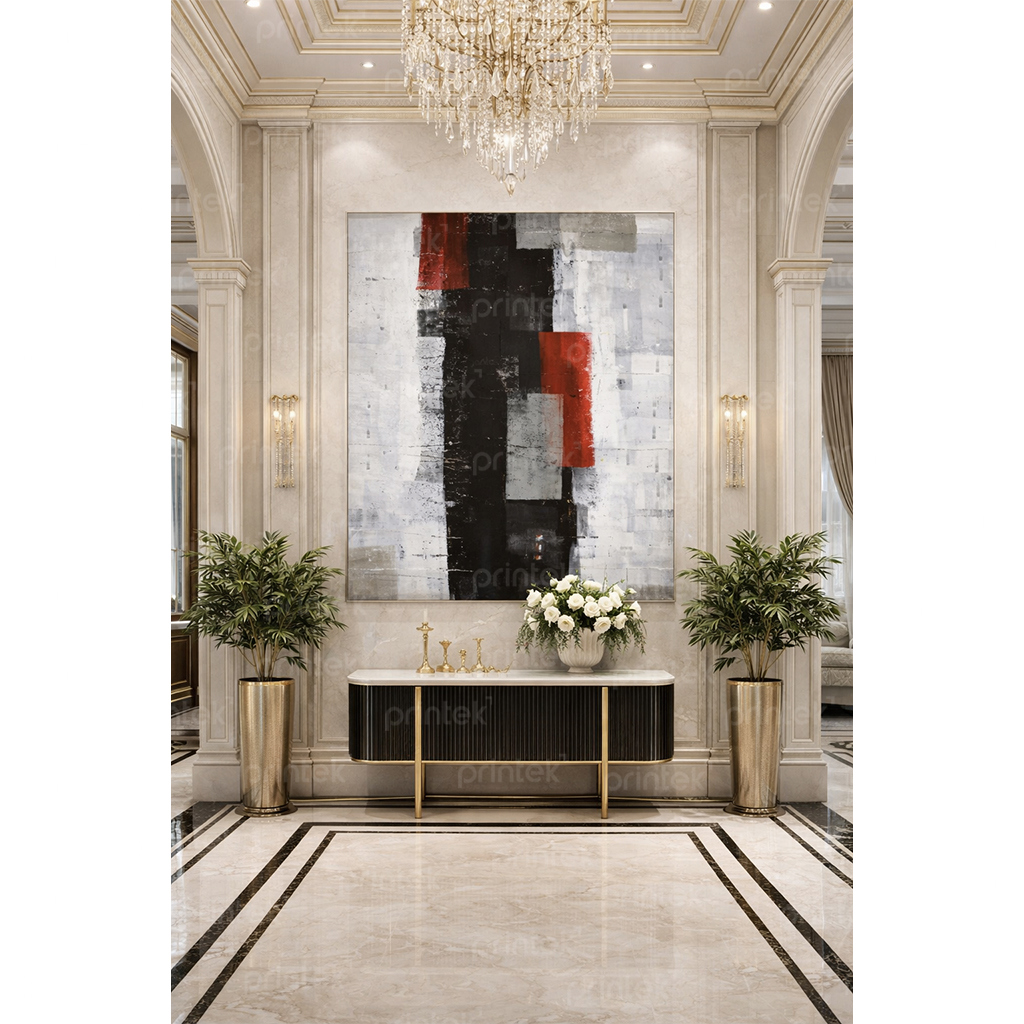 Tranh trừu tượng tối giản - DC-ST3763