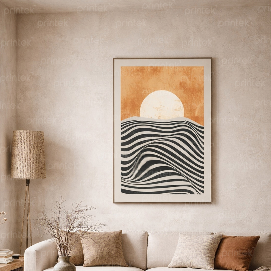 Tranh trừu tượng, đã có khung - TT1636