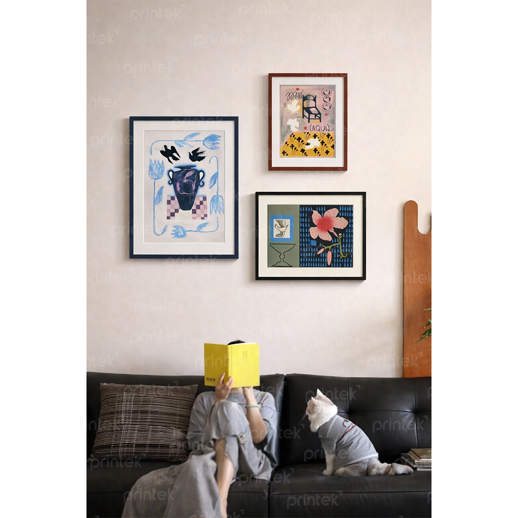 Tranh trừu tượng tối giản  - TT4938