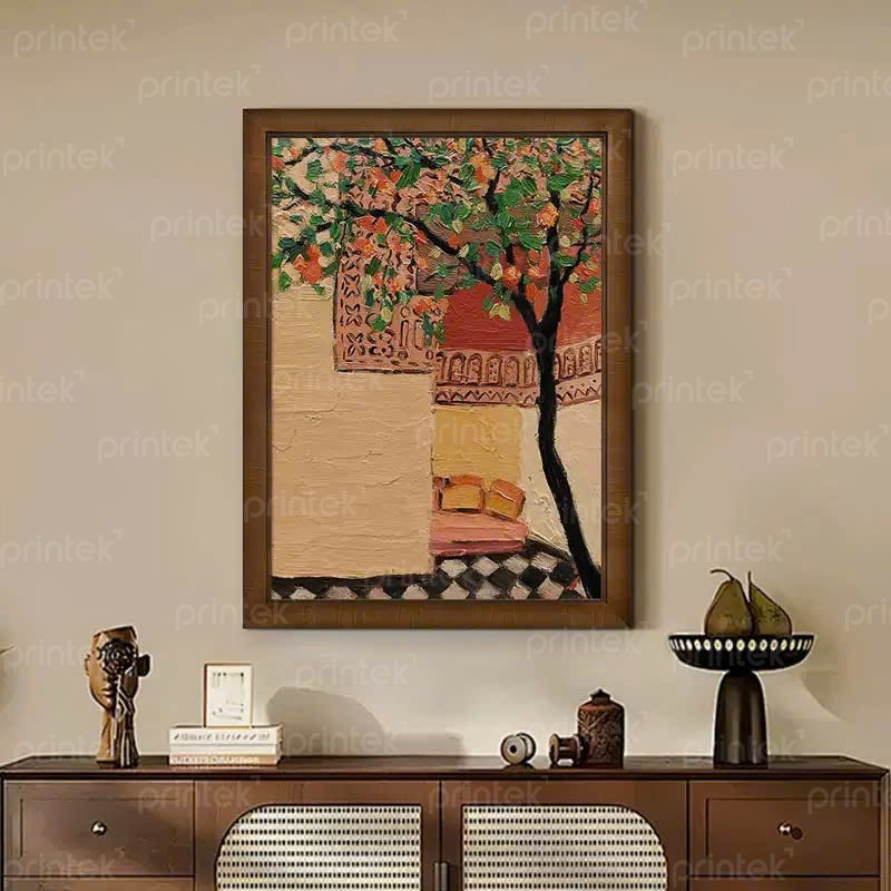 Tranh phong cảnh trừu tượng