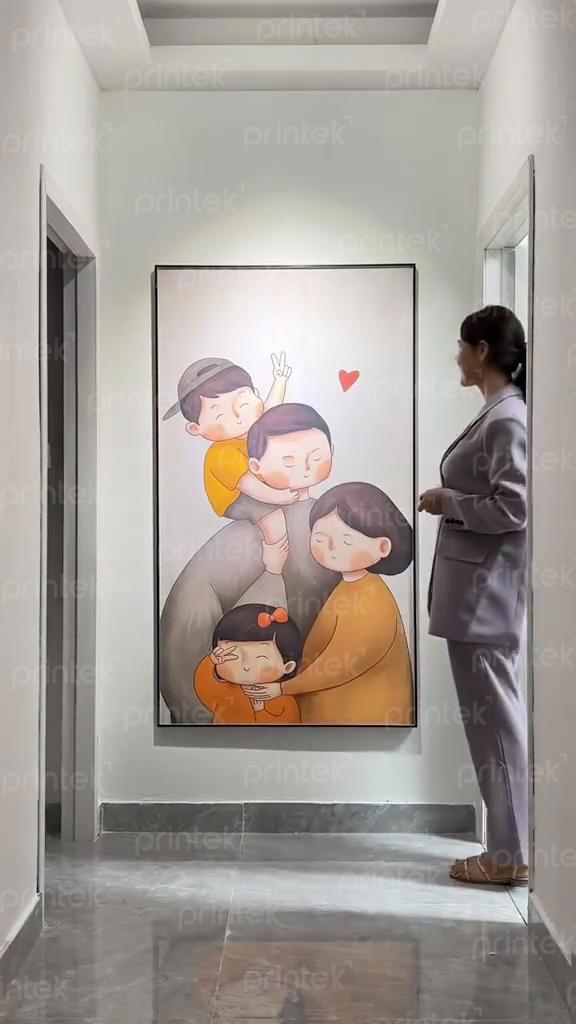 Tranh led siêu mỏng