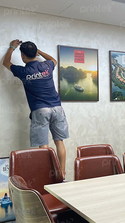 Tranh trang trí cho nhà hàng phong cách Á Đông