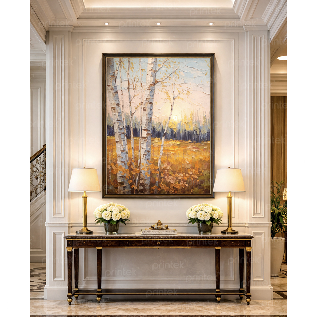 Tranh canvas phong cảnh rừng cây - PC3339