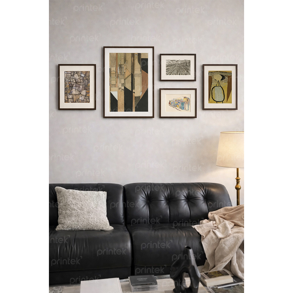 Tranh trừu tượng tối giản  - TT8443