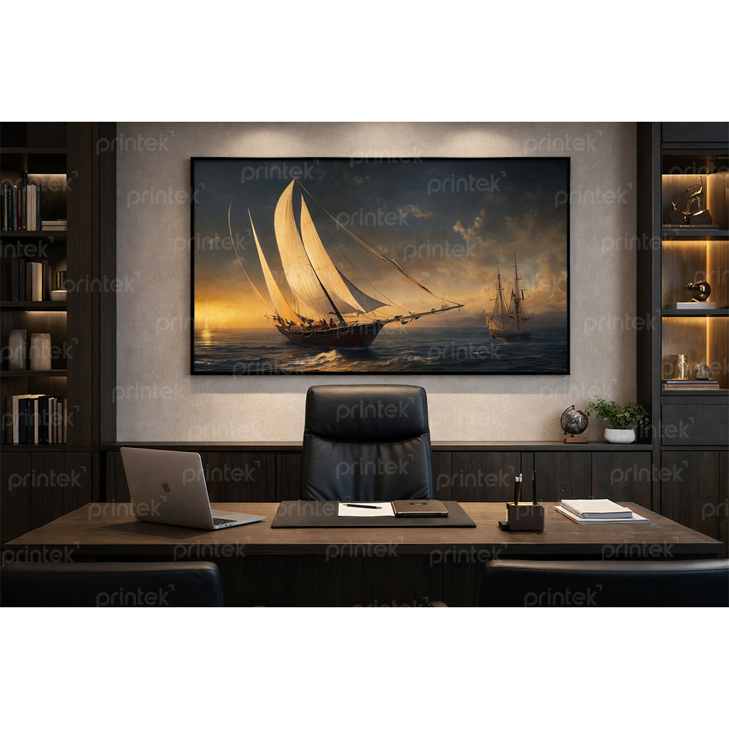 Tranh thuận buồm xuôi gió, đã có khung - ADB1332257