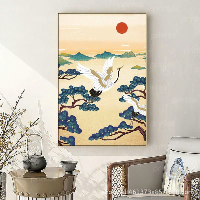 Tranh tùng hạc diên niên