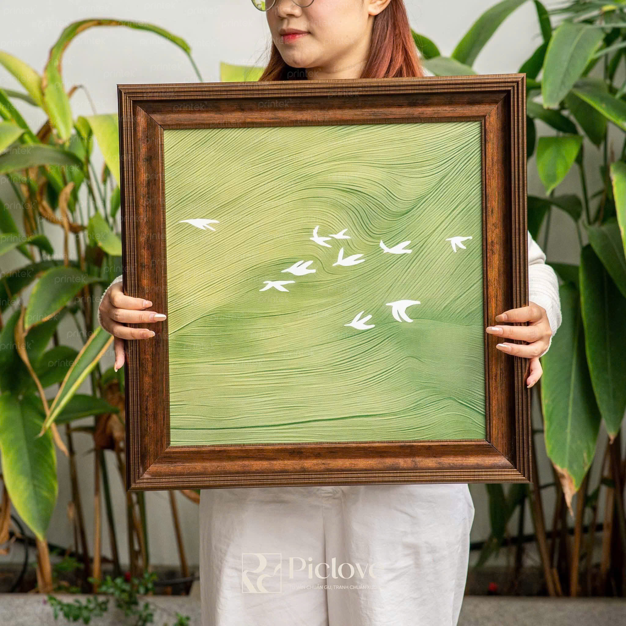 Tranh trừu tượng hiện đại treo tường- PL033