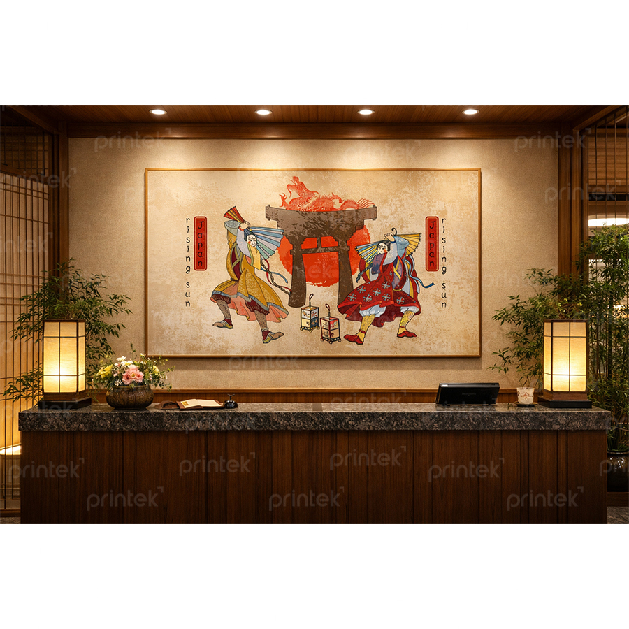 Tranh trang trí nhà hàng, quán ăn Nhật Bản – DC-NB012