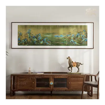 Tranh "Thiên lý giang sơn" của Vương Hy Mạnh - PC7126