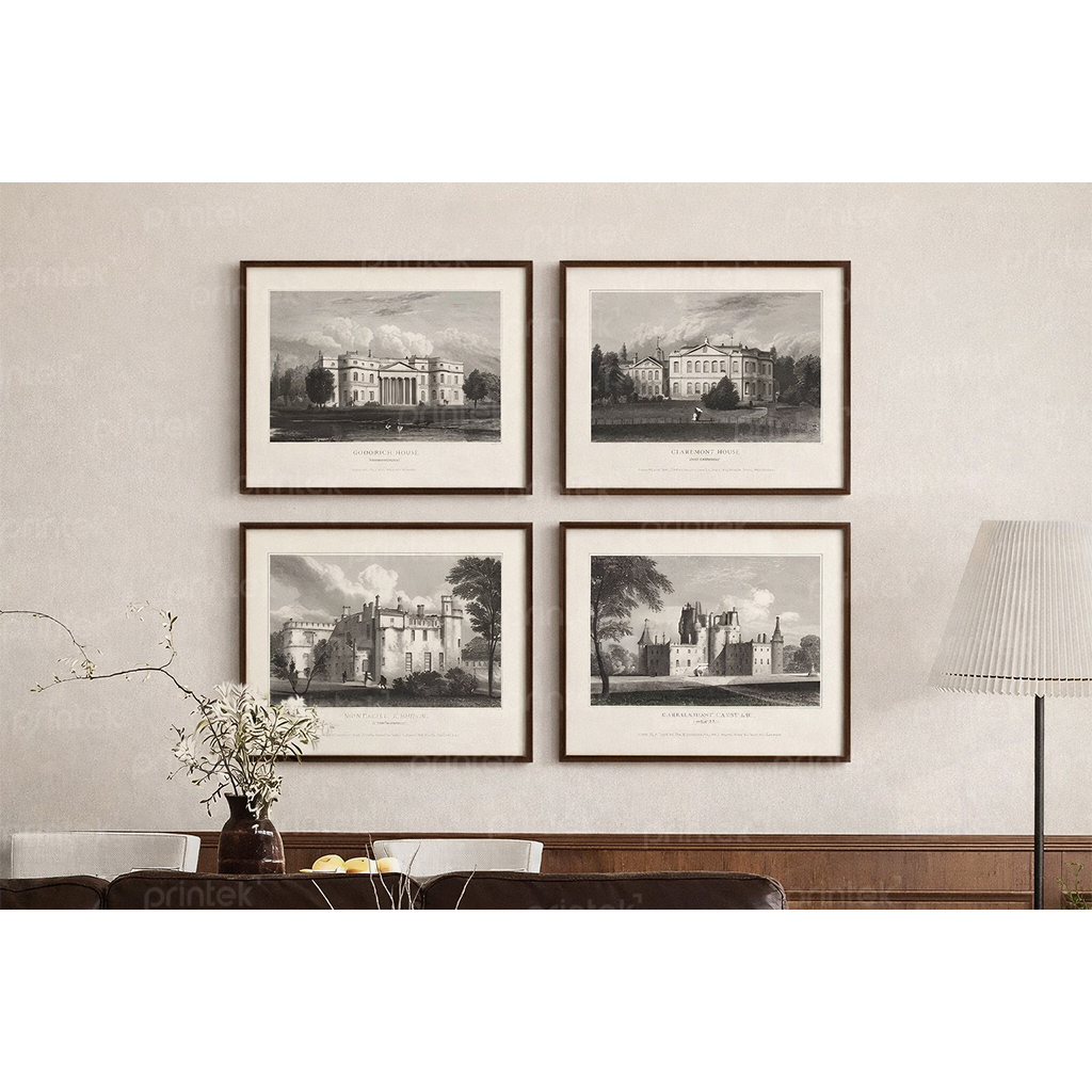 Tranh phong cảnh đen trắng treo tường - PC4234