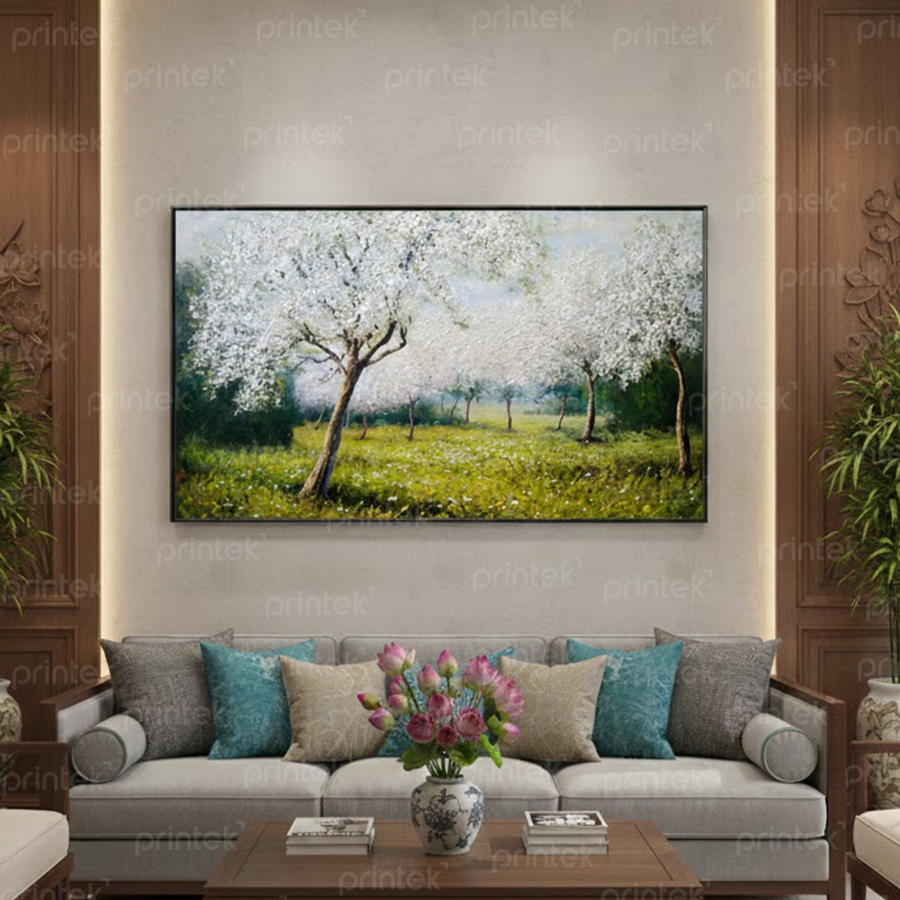 Tranh phong cảnh treo tường phòng khách – ST803