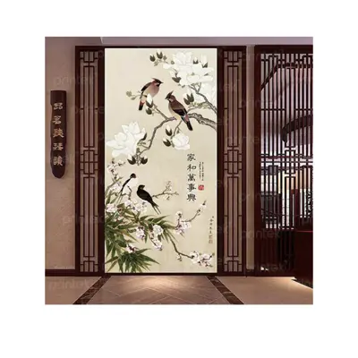 Tranh dán tường phong cách indochine - PT1332383