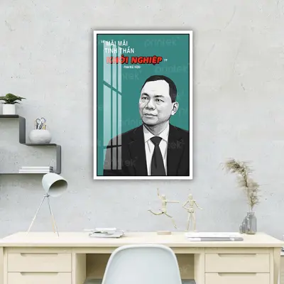 Tranh động lực văn phòng, tranh slogan – DL001-173