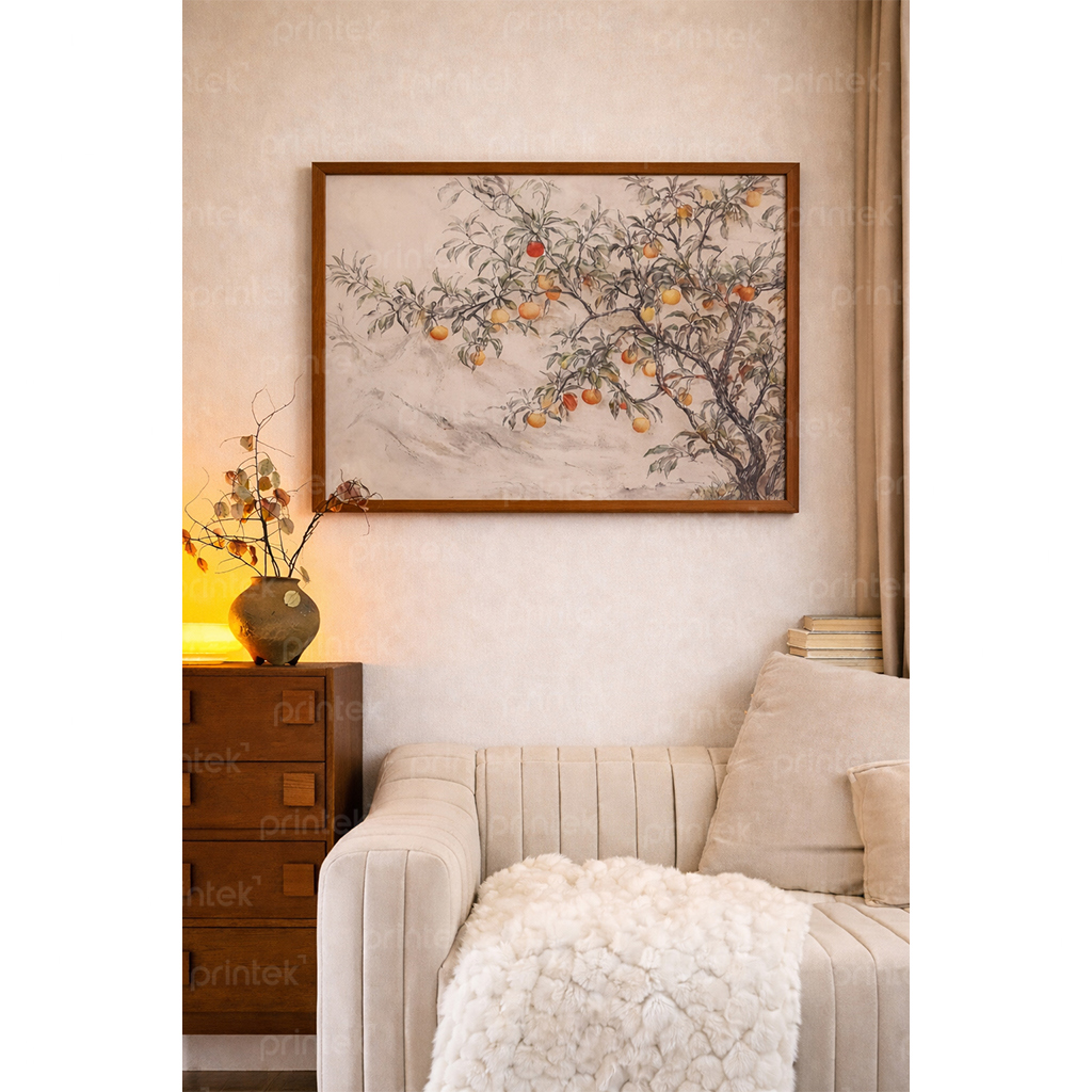 Tranh cành hồng trĩu quả- TT9044