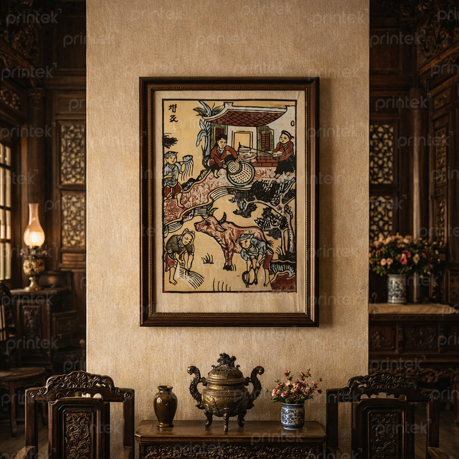 Tranh dân gian Đông Hồ - TP90073