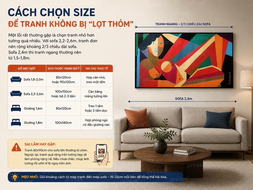Cách chọn size