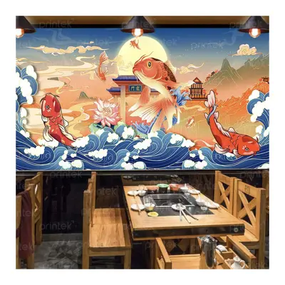 Tranh dán tường nhà hàng Nhật Bản - ADB33245599