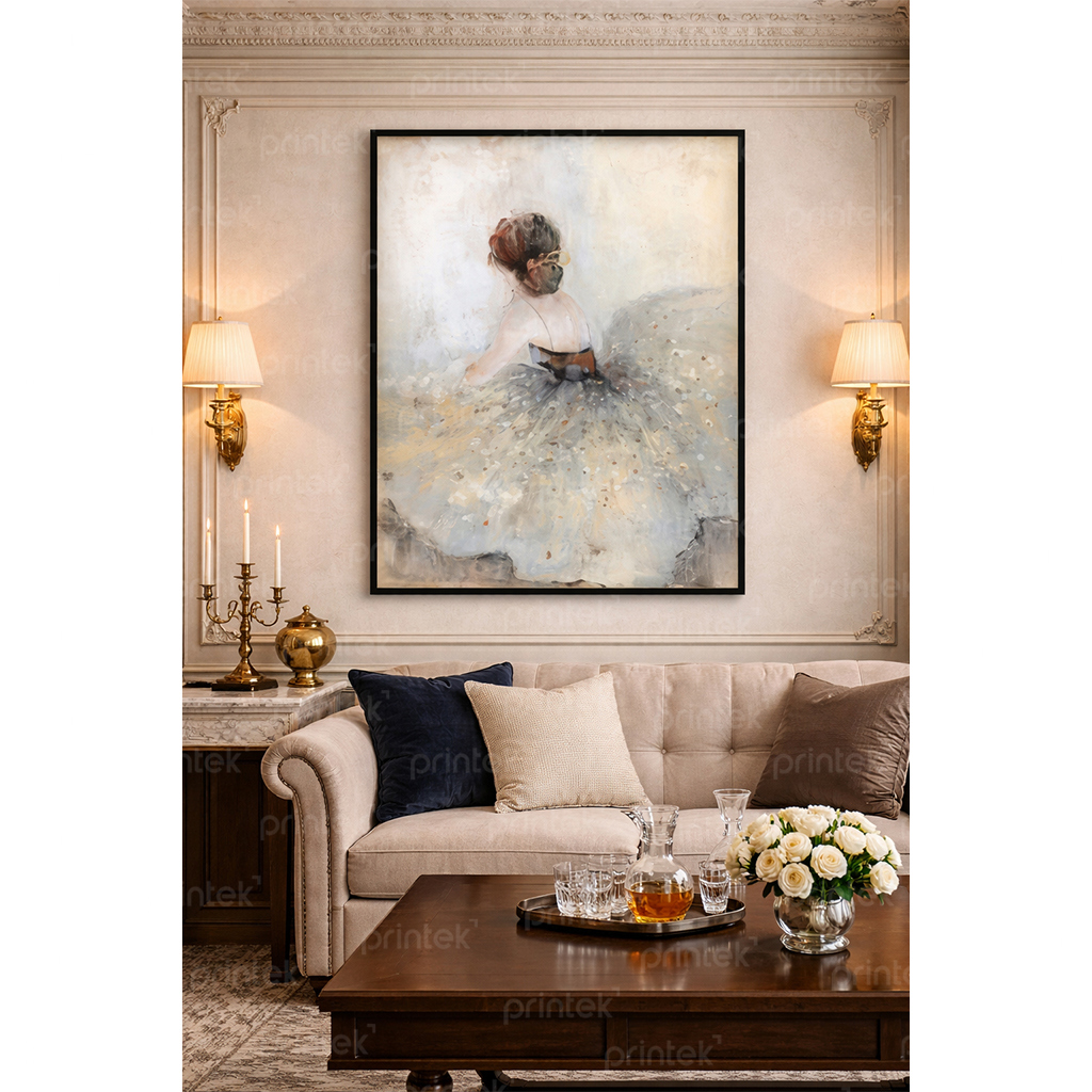 Tranh chân dung cô gái, đã có khung – MS4906