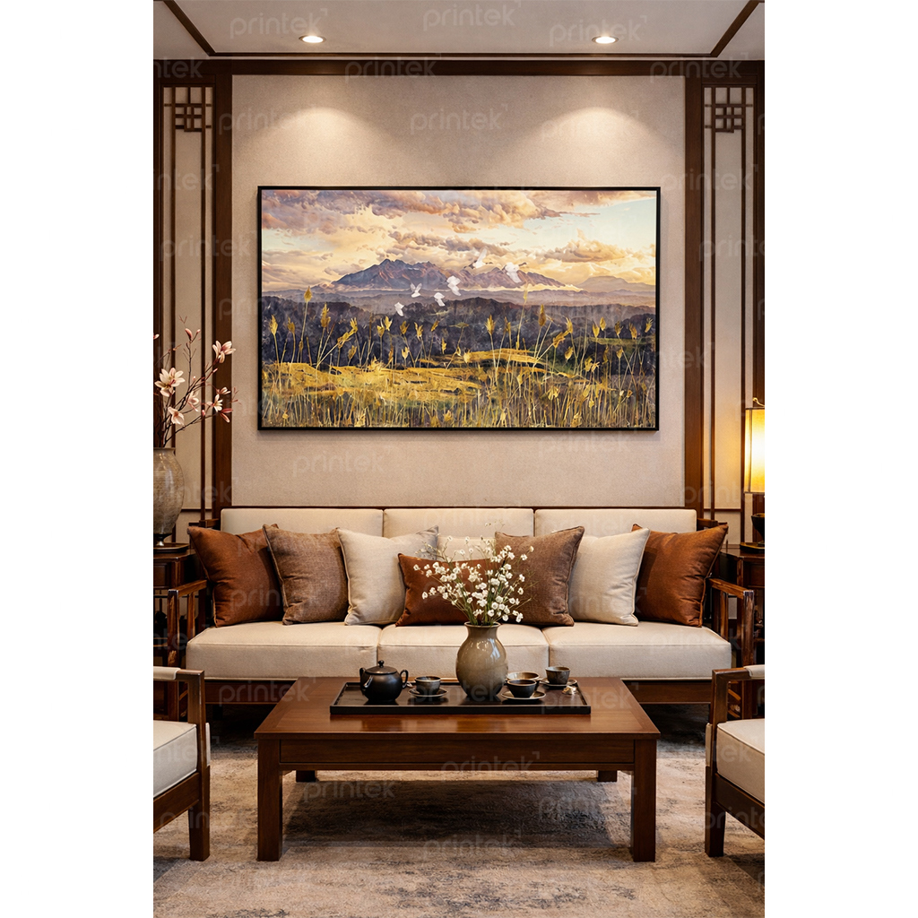 Tranh phong cảnh, đã có khung – MS4423