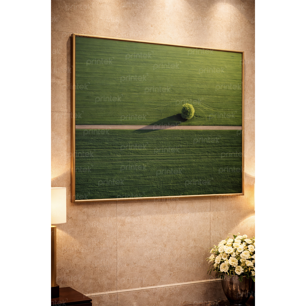 Tranh phong cảnh, đã có khung - PC6116