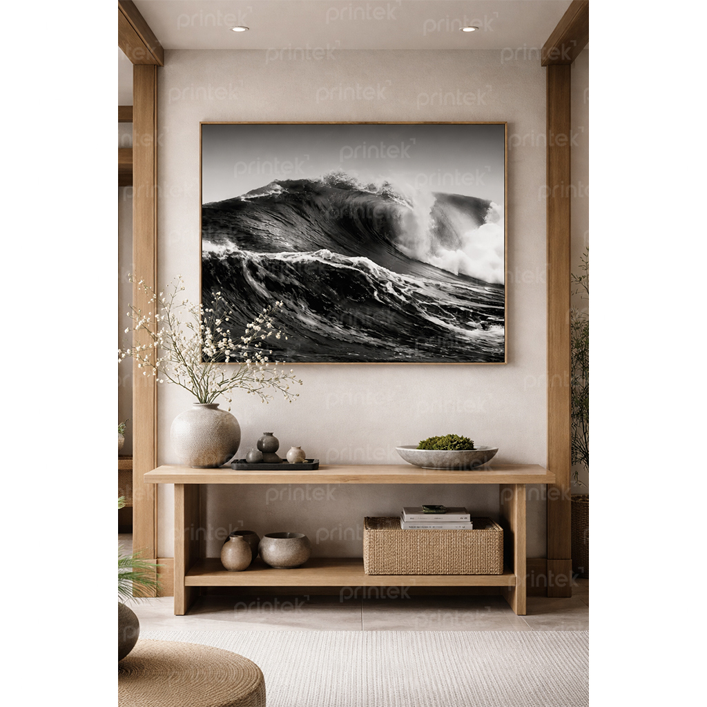 Tranh phong cảnh đen trắng - ADB1332112