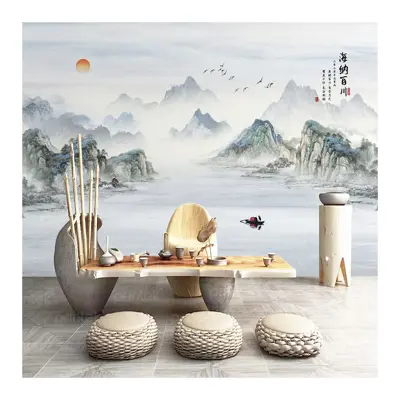 Tranh dán tường thủy mặc - 01CN01